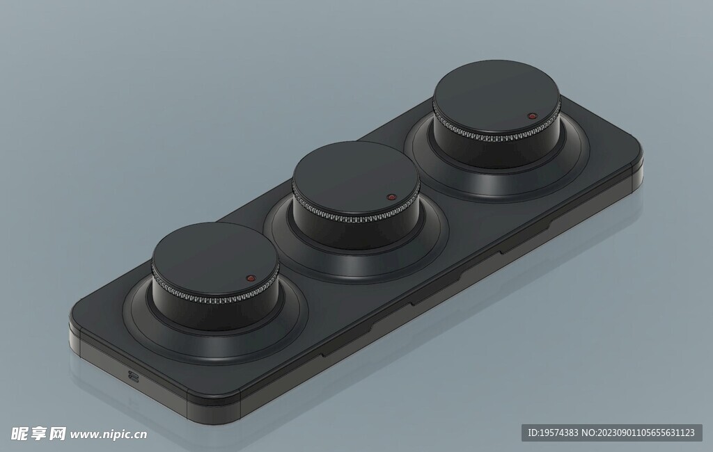  C4D模型 开关 