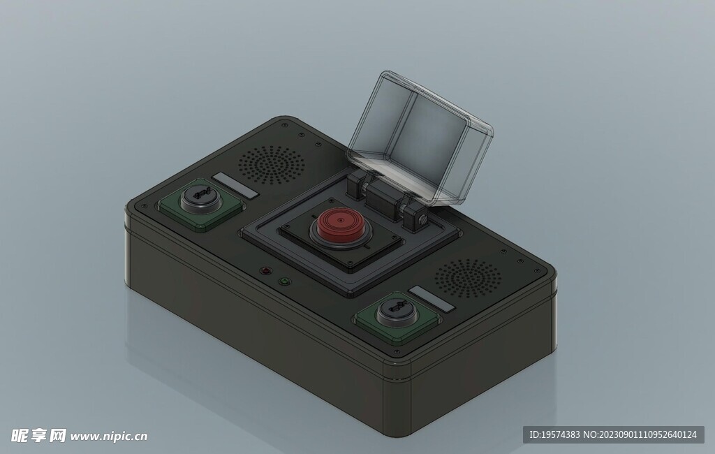  C4D模型 开关  