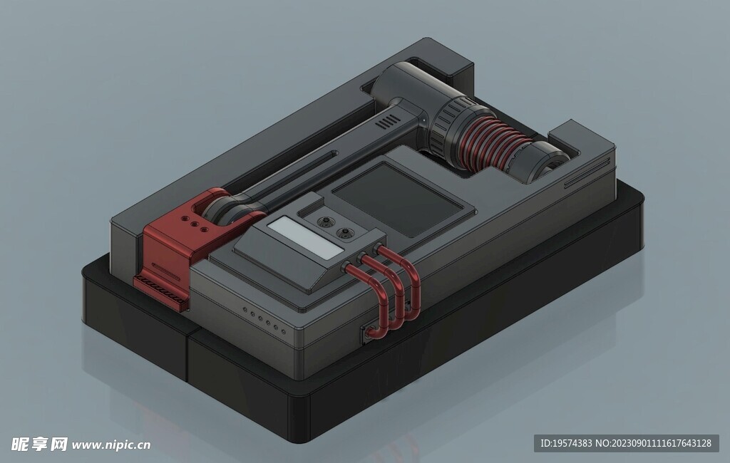  C4D模型 开关 