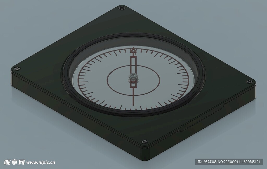  C4D模型 表盘 