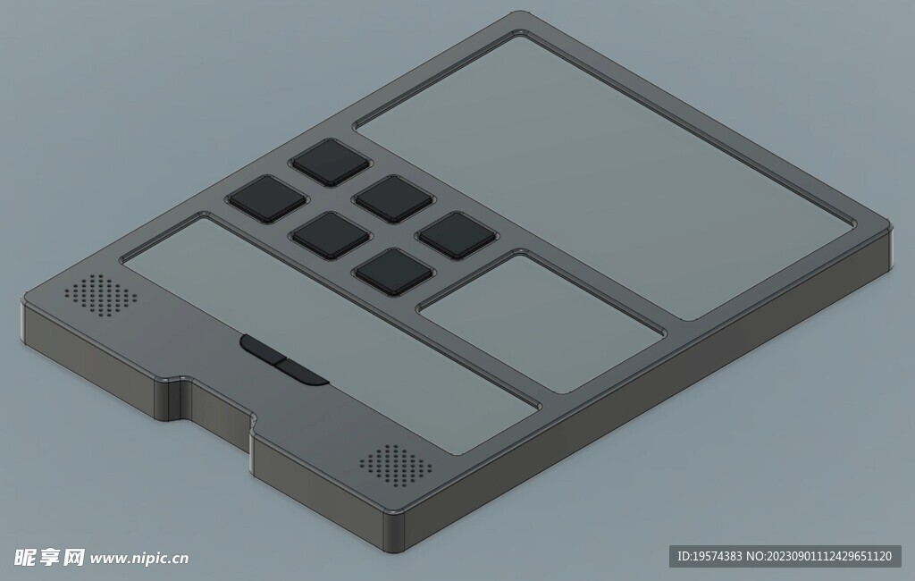 C4D模型 开关