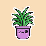  手绘植物 