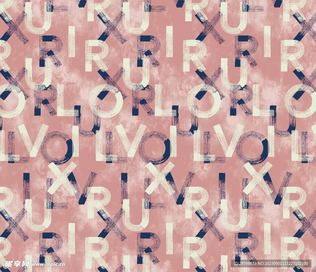 网点字母