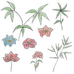手绘花卉