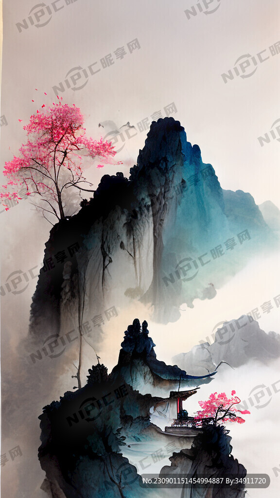 游戏梦幻唯美新中式风景 超高清