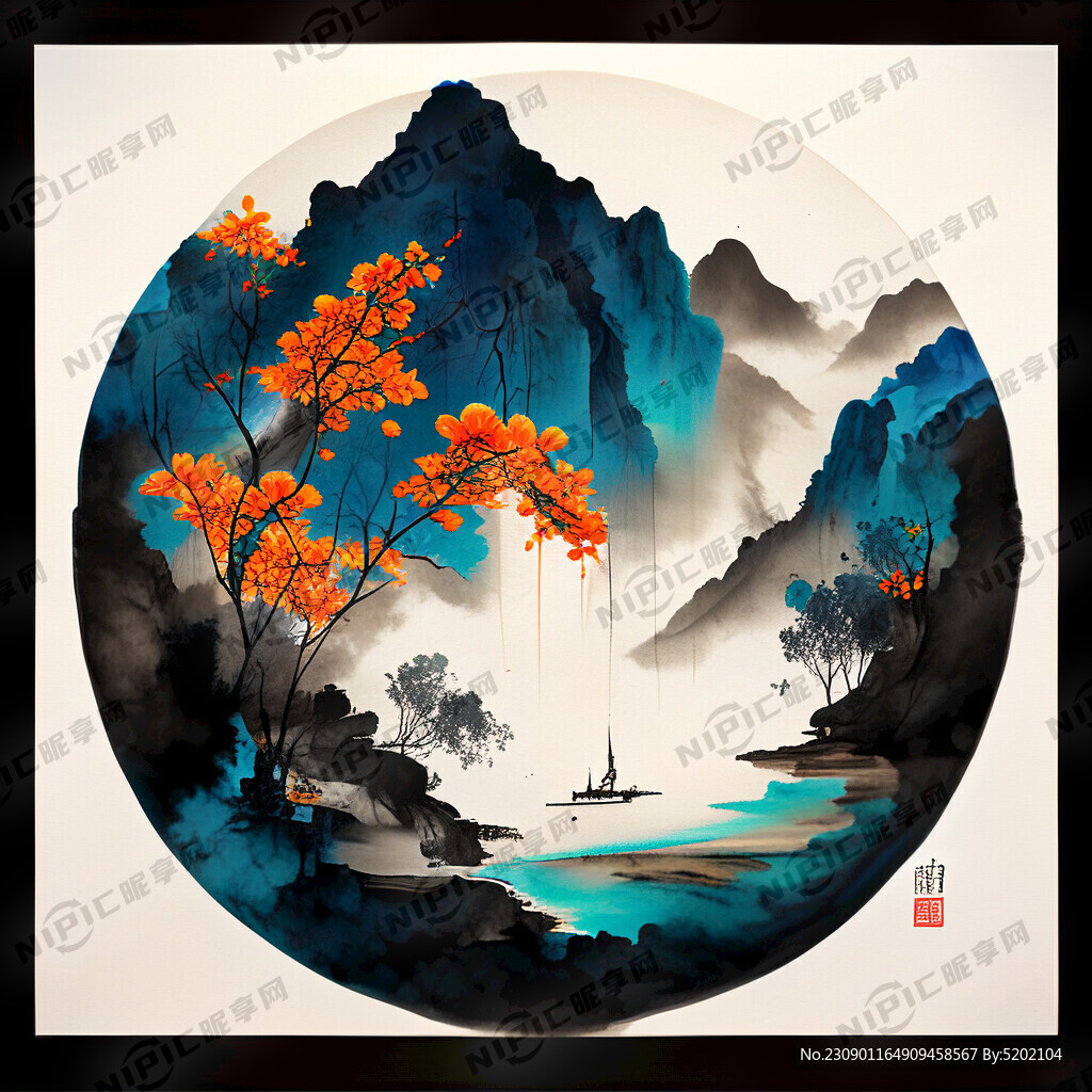 中国风 中国画 意境 高雅