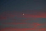 夜色月牙星空