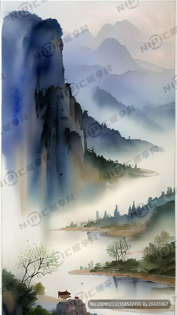 劝学 李白 梦幻唯美新中式风景