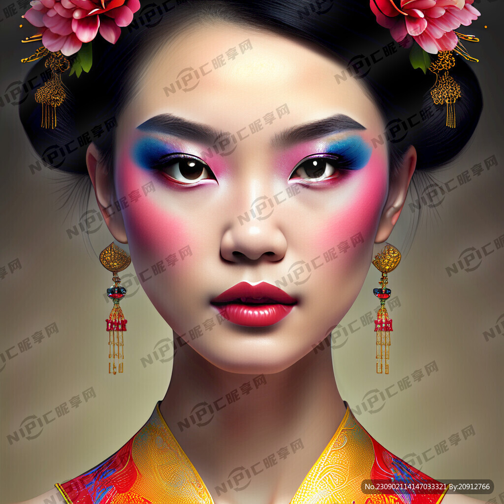 超级漂亮美女 彩妆