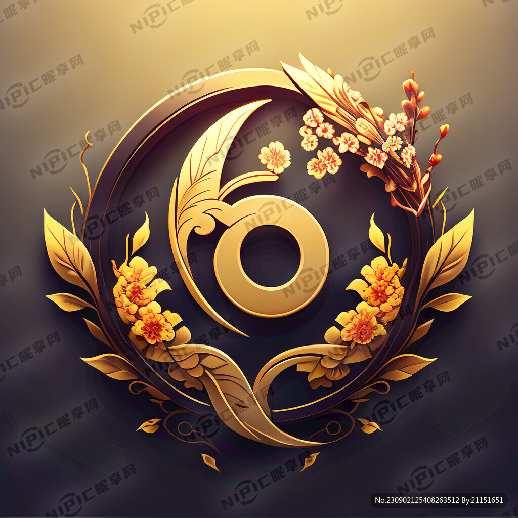 AI创作图锦名标志nipic.com-昵图网