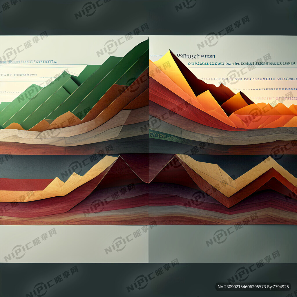 业绩向上一层一层