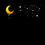 月亮和星星