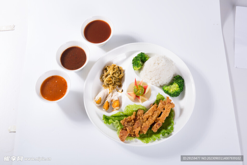 鸡排饭