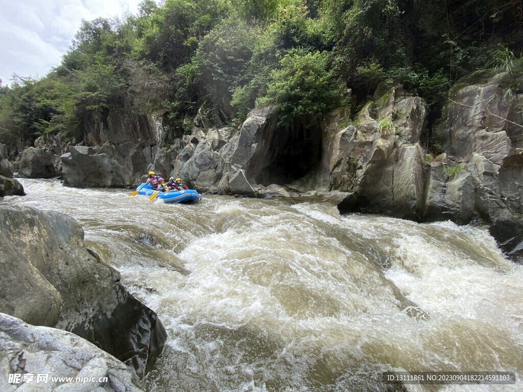 五排河漂流