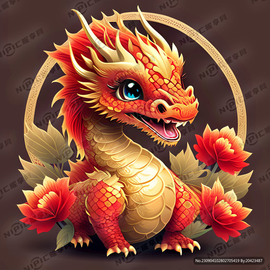 中国龙 可爱 可爱 可爱 可爱