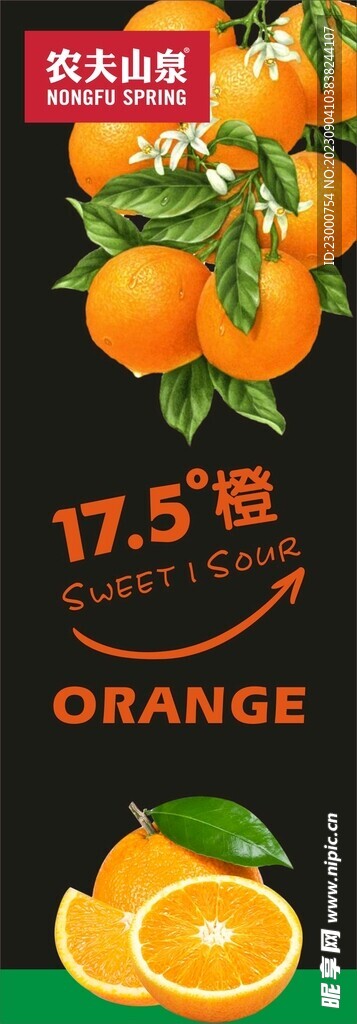 橙子海报 单页