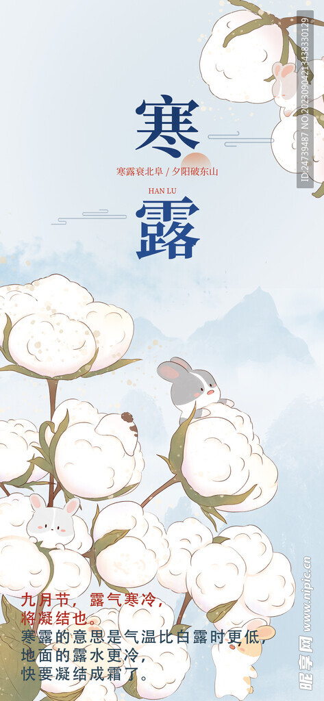 寒露海报