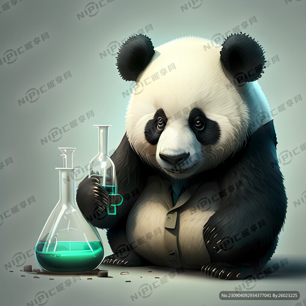 科学实验大熊猫