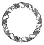 矢量花环