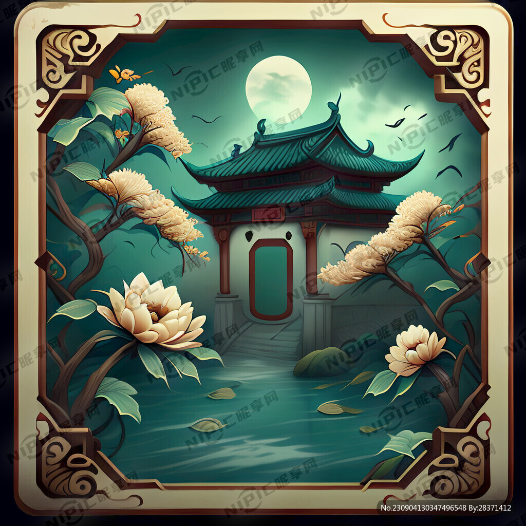 国潮  中国风  打卡墙