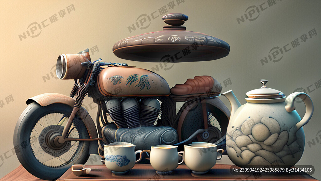 茶道与摩托车