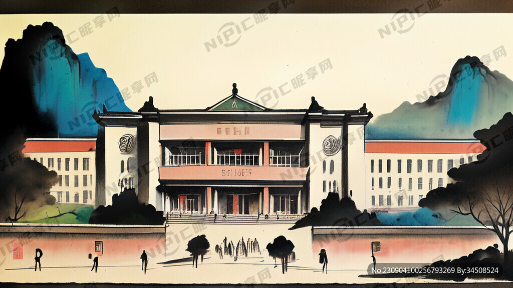 八十年代中国大学生毕业卡通同学