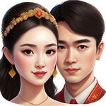 订婚女可爱头像