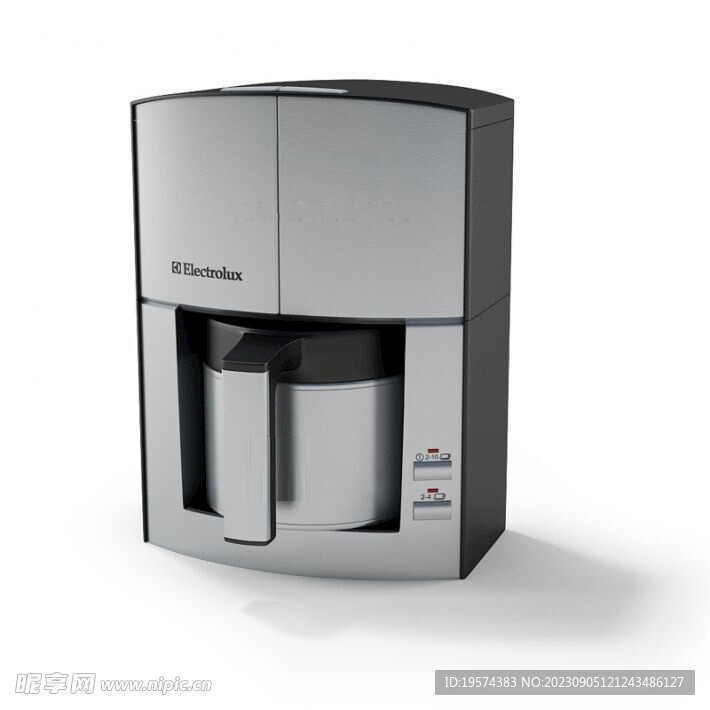  C4D模型 咖啡机
