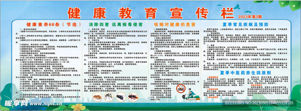 健康教育宣传栏
