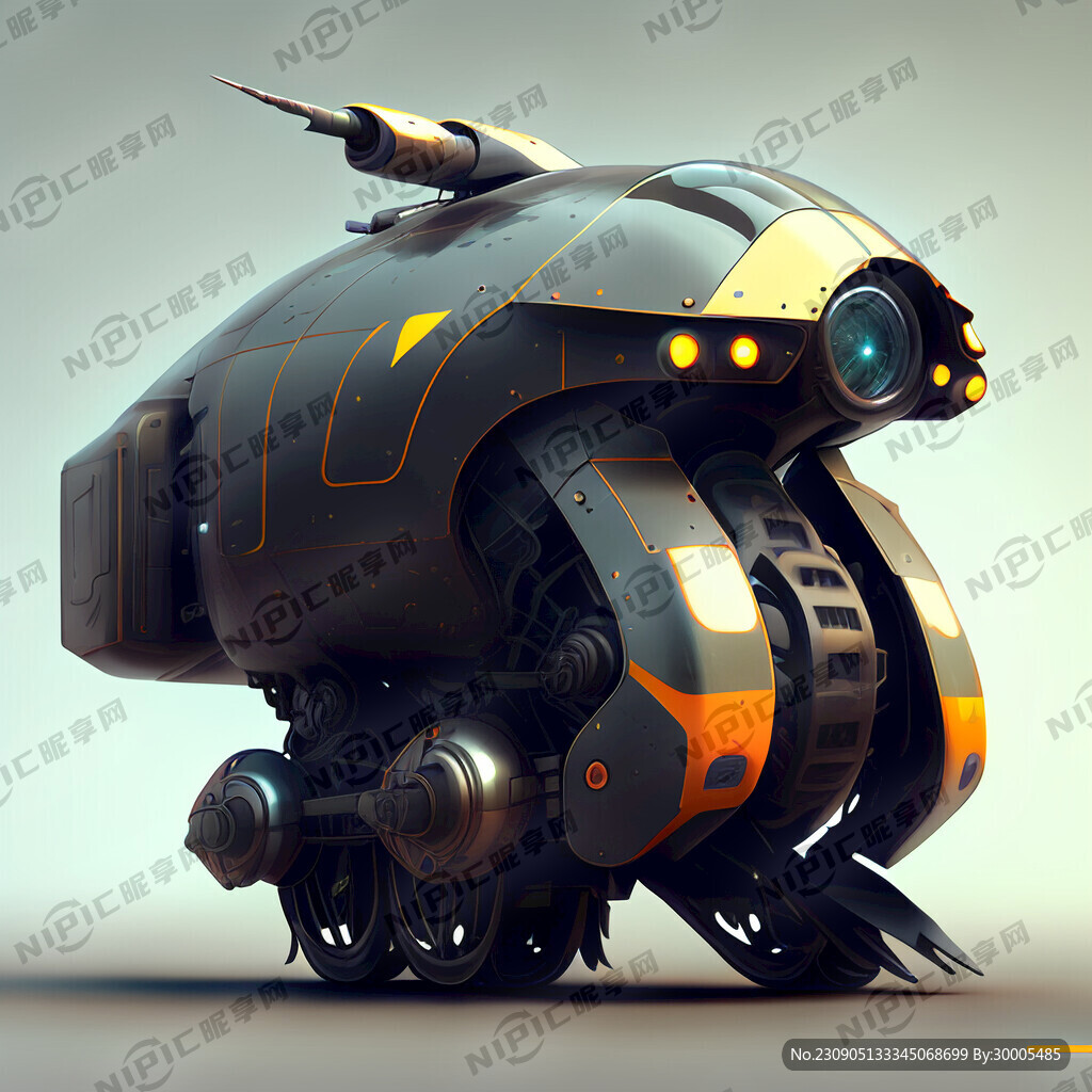 机车酷炫机甲未来