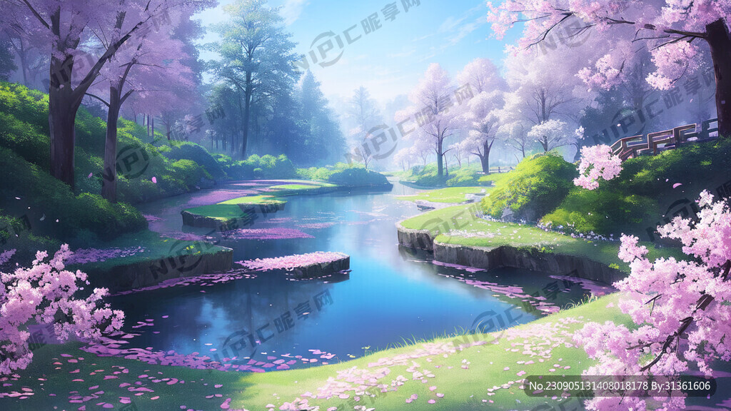 游戏梦幻唯美新中式风景 超高清