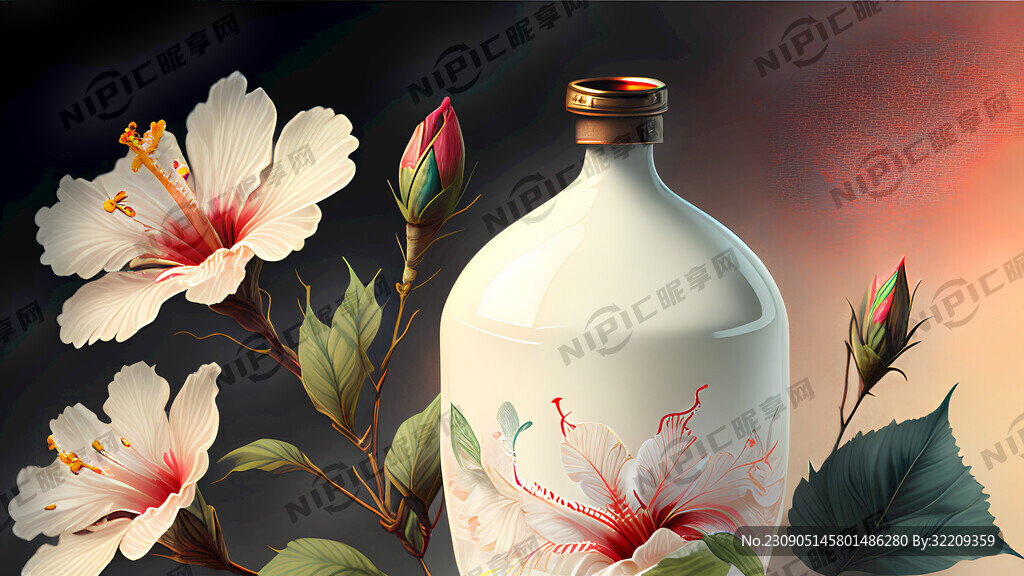 白酒 蜀锦 芙蓉花 幸福 有为