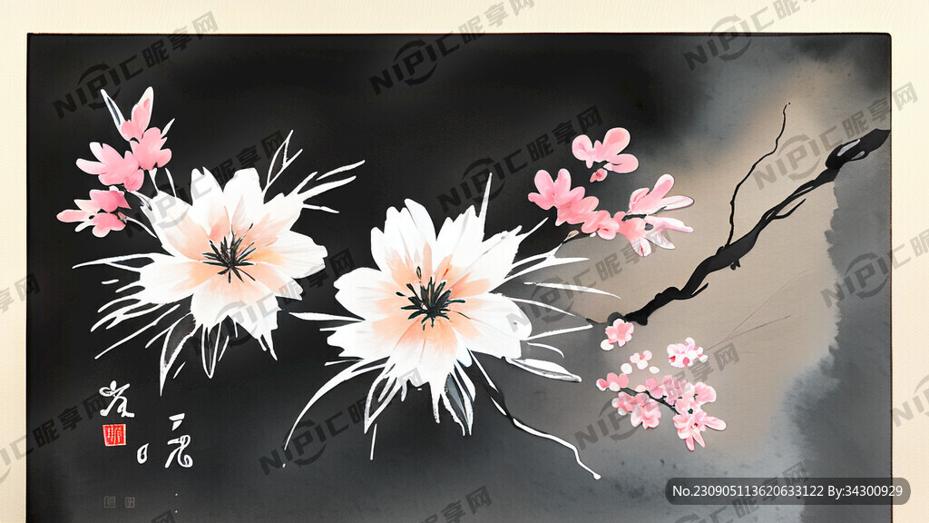 鲜花黑板中国教师课本语文春天卡