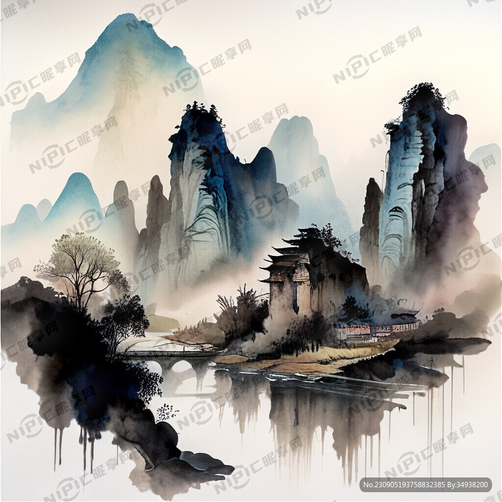 扎染风格英文