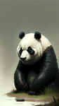 野生，熊猫，凶狠，残忍