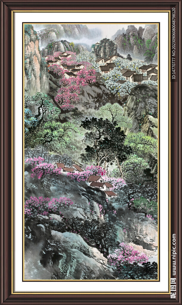 国画山水画