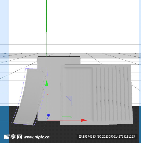 C4D模型 面膜