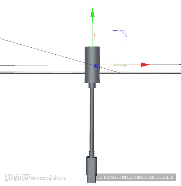 C4D模型 数据线