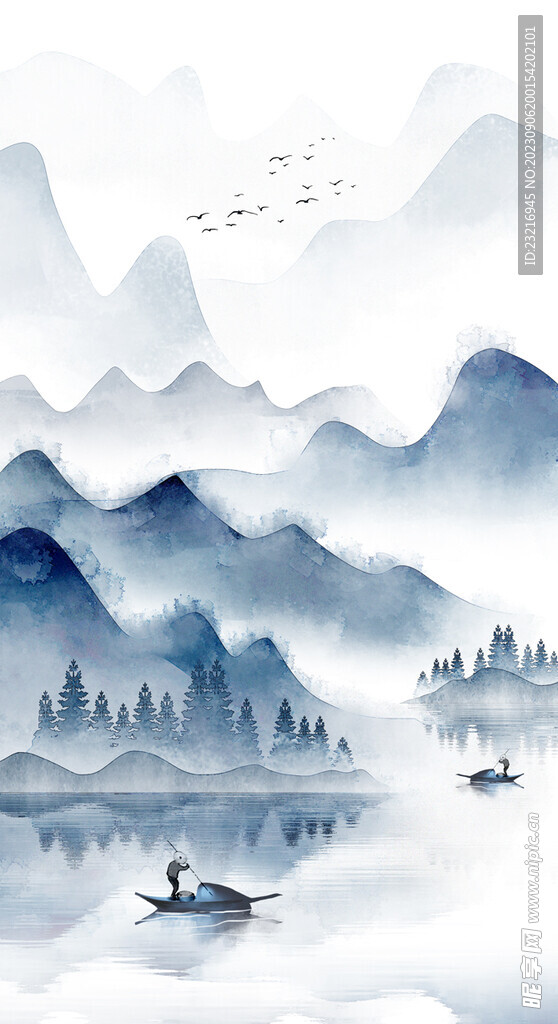 水墨山水