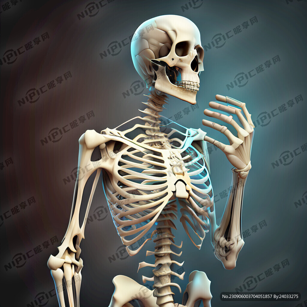 医疗人体手部骨骼