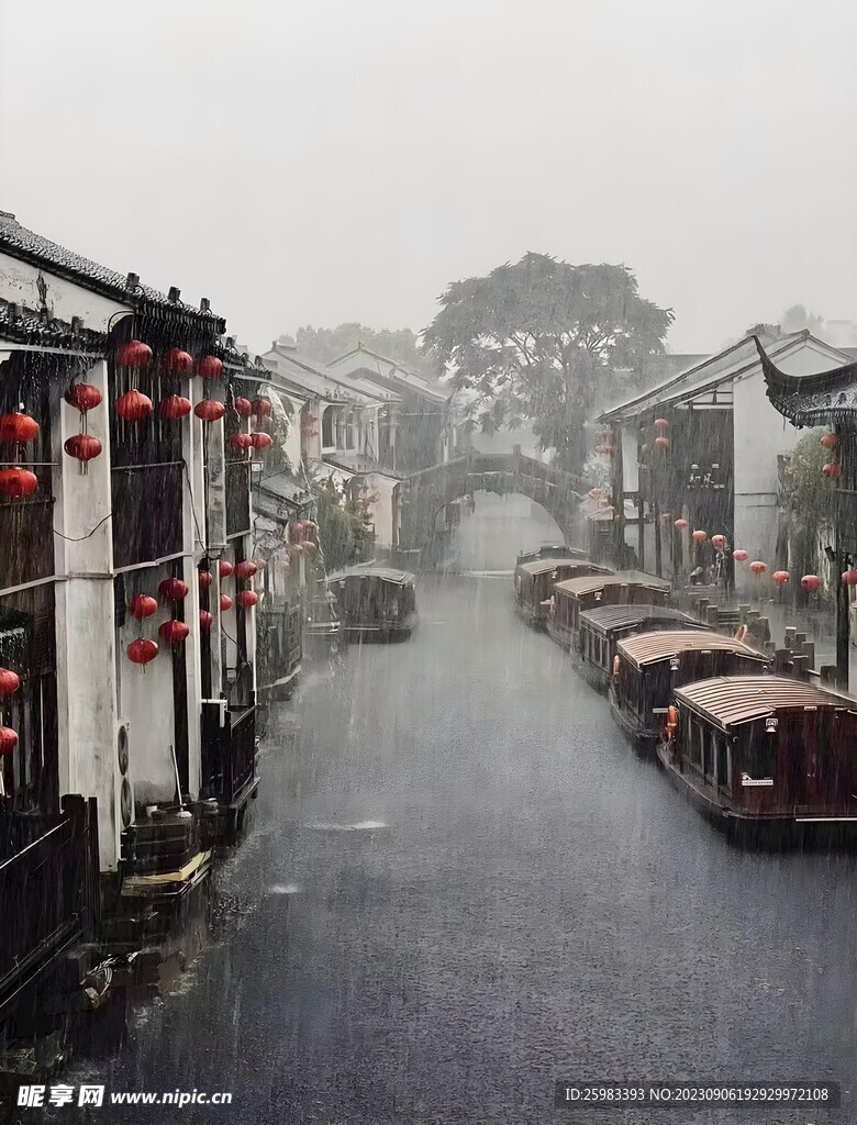 烟雨江南