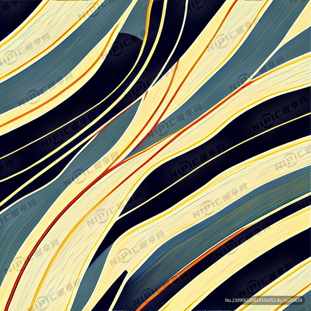 简单抽象线条图案 干净颜色