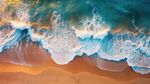 沙滩海浪