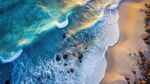 沙滩海浪