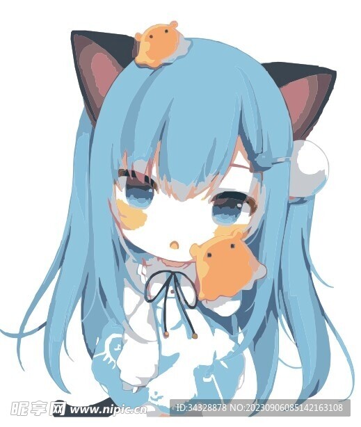 动漫女孩