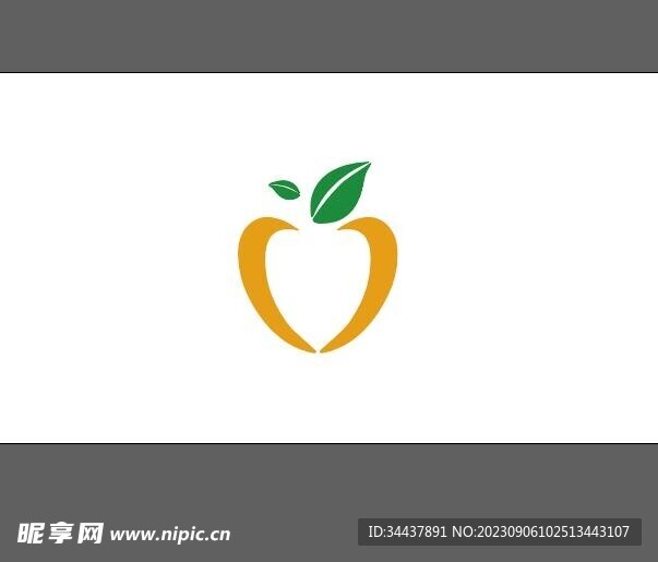 简爱水果店logo