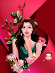 三八妇女节女神节玫瑰