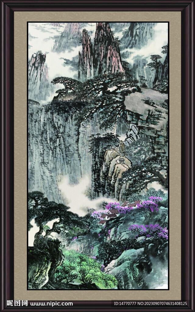国画山水画