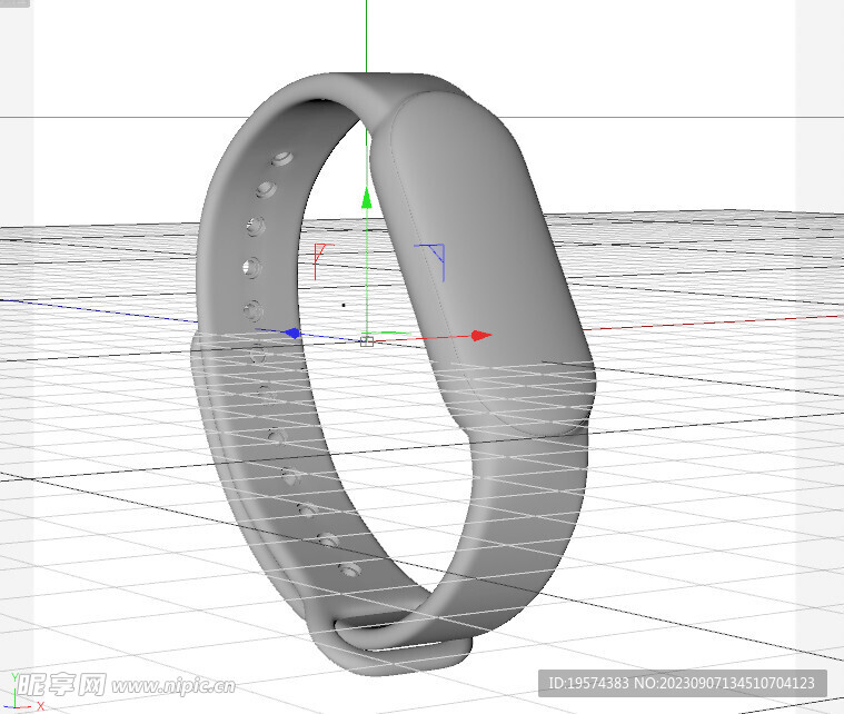 C4D模型 智能手表