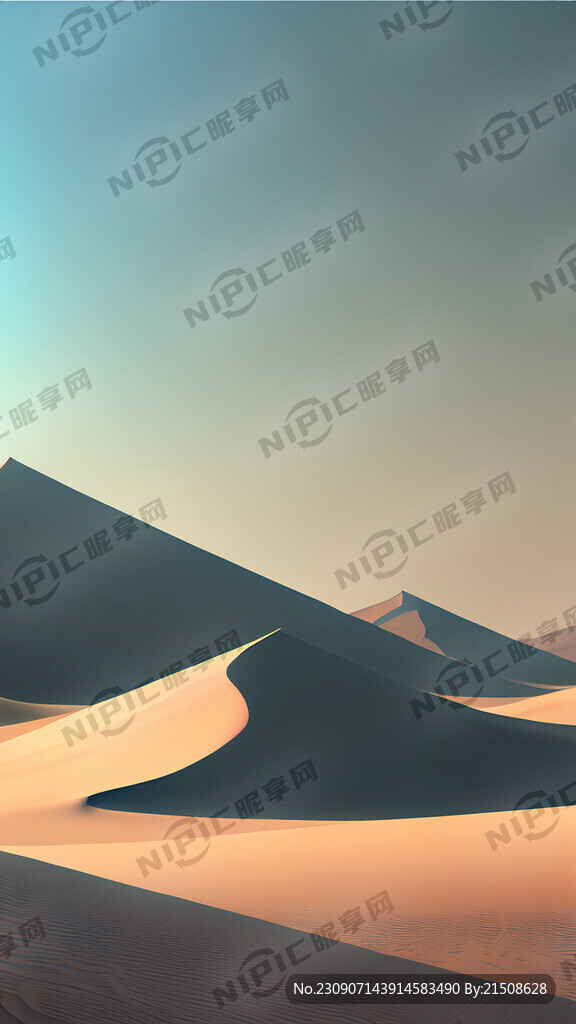 迪拜沙漠极简